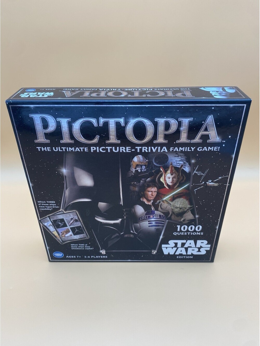 Pictopia Star Wars Edition - Ultimate Picture Trivia Family Game - Sealed 2015